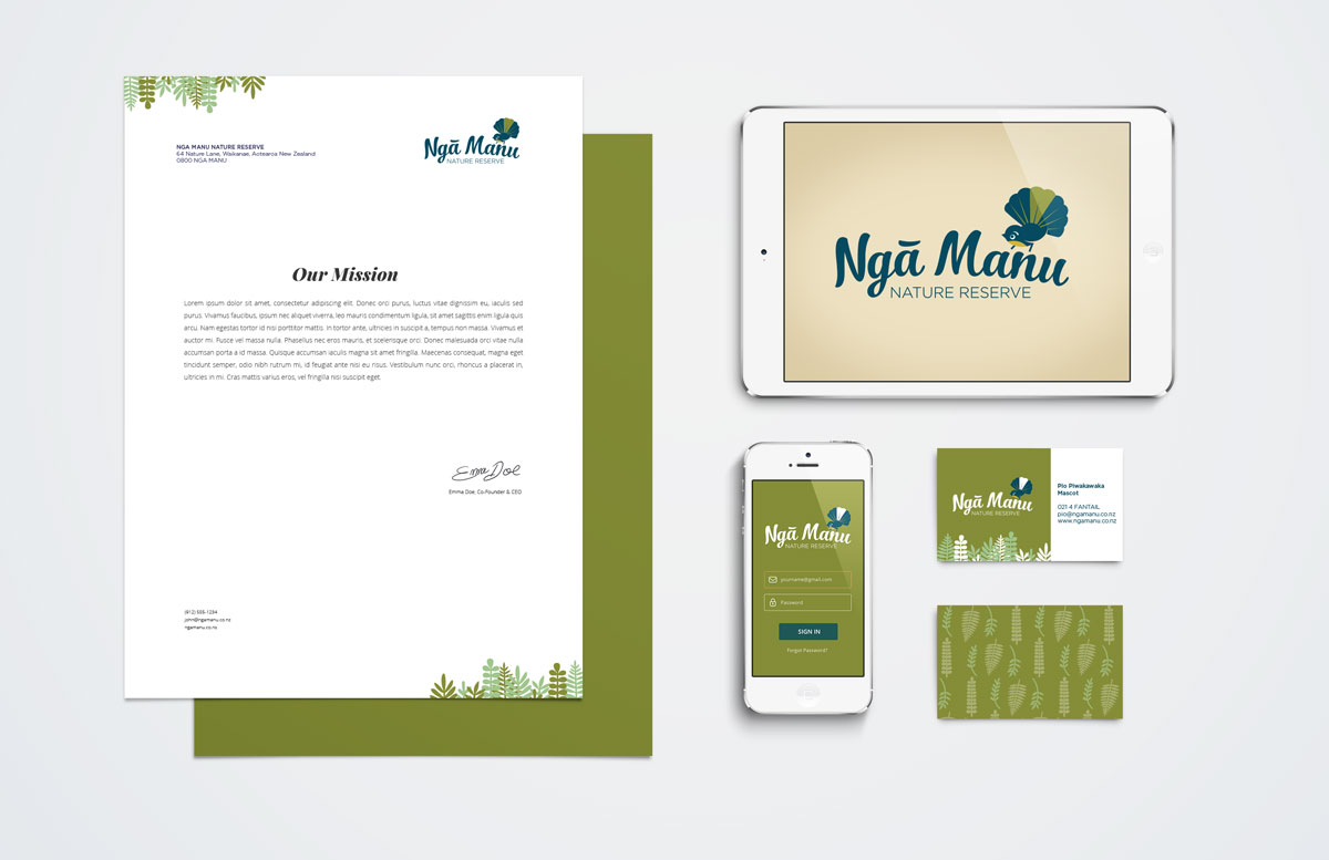 Nga Manu stationary